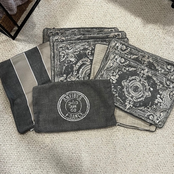 RESTORATION HARDWARE CUSHION COVERS - Picture 1 of 12